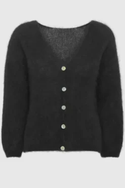 Sale - Cornelia mohairneuletakki, black Neuleet Ja Neuletakit