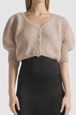 Hot - Manda neuletakki alpakkaa, medium brown Neuleet Ja Neuletakit|Uutuudet