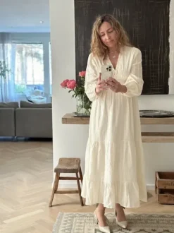 - Umi maximekko, off-white Juhlavaatteet|Mekot Ja Hameet