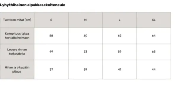 Clearance Ariel lyhythihainen neule, cream Neuleet Ja Neuletakit