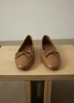 Sale Bodil ballerinat nahkaa, cognac Korkokengät Ja Ballerinat