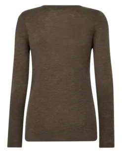 New Bouch pitkähih trikoopaita villaa, chocolate chip Paidat Ja Topit|Uutuudet