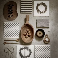 New Bow servetit, hazel Keittiötekstiilit