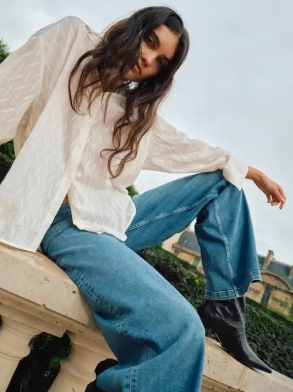 Outlet Britze paitapusero, ecru Paidat Ja Topit|Uutuudet