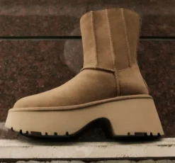 Hot Classic Twin Seam New Heights, chestnut Saappaat Ja Nilkkurit|Ugg