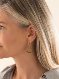 Online Compassion Aventurine Gold korvakorut Korvakorut