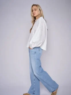 Clearance Dara Vint Jeans, light blue, long Farkut Ja Housut|Uutuudet