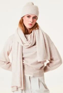 Clearance Davida - iso cashmerehuivi, light beige Huivit Ja Kaulurit
