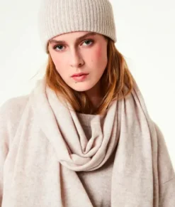 Clearance Davida - iso cashmerehuivi, light beige Huivit Ja Kaulurit