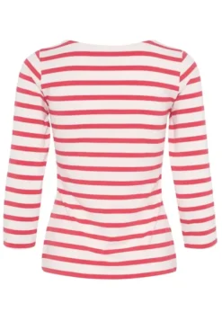 Clearance Emel t-paita, bittersweet and white stripe Paidat Ja Topit|Uutuudet