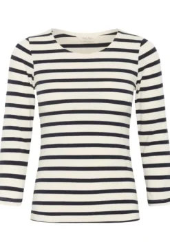 Sale Emel t-paita, navy and white stripe Paidat Ja Topit|Uutuudet