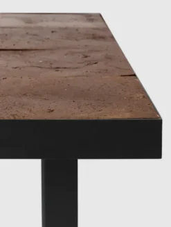 Sale Ferm Living - Flod sohvapöytä, Mocha/Black Muut Huonekalut|Piha Ja Terassi