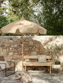 Online Ferm Living - Lull aurinkovarjo, cashmere Muut Huonekalut|Piha Ja Terassi