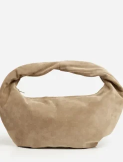 Clearance - Alva shoulder bag, suede sand Laukut