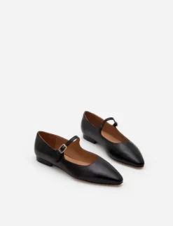 Online - Camila ballerinat, musta Korkokengät Ja Ballerinat