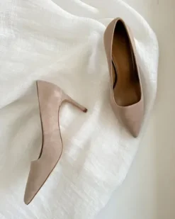 Hot - Charlie Suede korkkarit, beige Korkokengät Ja Ballerinat