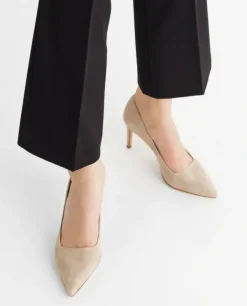 Hot - Charlie Suede korkkarit, beige Korkokengät Ja Ballerinat