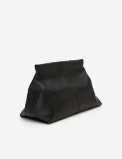 Online - Clay Clutch nahkaa, musta Laukut