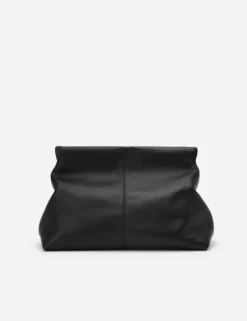 Online - Clay Clutch nahkaa, musta Laukut