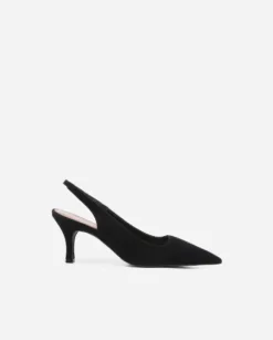 Clearance - Franchesca Suede korkokengät, musta Korkokengät Ja Ballerinat