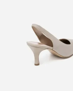 Hot - Franchesca Suede korkokengät, sand Korkokengät Ja Ballerinat