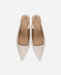 Hot - Franchesca Suede korkokengät, sand Korkokengät Ja Ballerinat