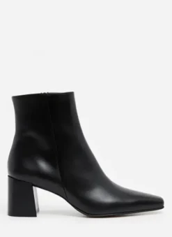 Clearance - Gill nilkkurit nahkaa, musta Saappaat Ja Nilkkurit