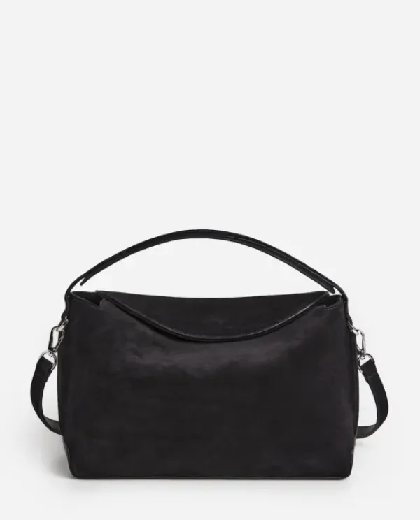 New - Helia handbag, suede black Laukut