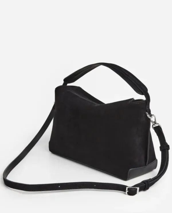 New - Helia handbag, suede black Laukut