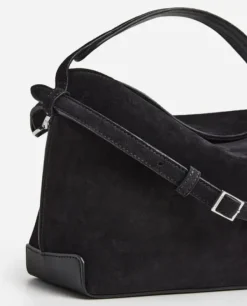 New - Helia handbag, suede black Laukut