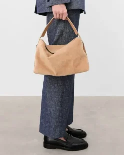 Clearance - Hera handbag, suede sand Laukut