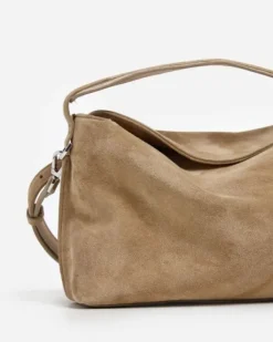 Clearance - Hera handbag, suede sand Laukut