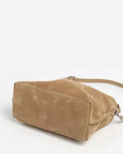 Clearance - Hera handbag, suede sand Laukut