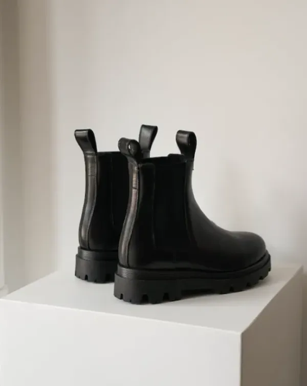 Sale - Lill karvavuorelliset nilkkurit, musta Saappaat Ja Nilkkurit