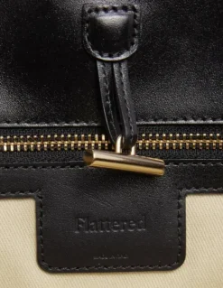 Discount - Lola tote bag leather, black Laukut