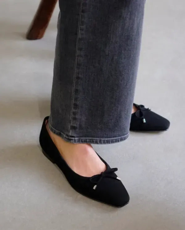 Outlet - Monica ballerinat, musta mokka Tennarit Ja Loaferit|Korkokengät Ja Ballerinat