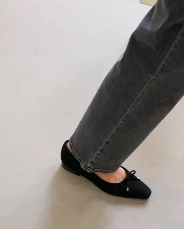 Outlet - Monica ballerinat, musta mokka Tennarit Ja Loaferit|Korkokengät Ja Ballerinat