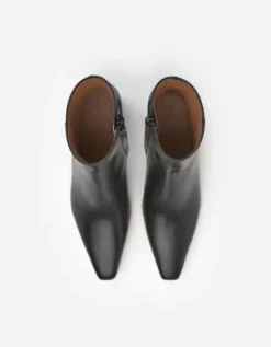 Sale - Riley nilkkurit nahkaa, musta Saappaat Ja Nilkkurit