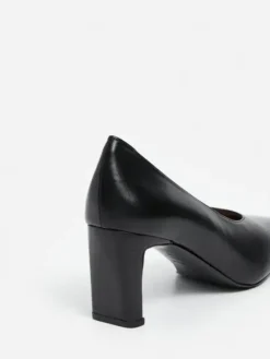 Sale - Tove korkokengät nahkaa, musta Korkokengät Ja Ballerinat