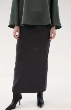 Best Gauhar - Merinovillainen hame, pebble Mekot Ja Hameet|Neuleet Ja Neuletakit