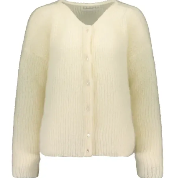 New Gauhar - Mohair neuletakki, white Neuleet Ja Neuletakit