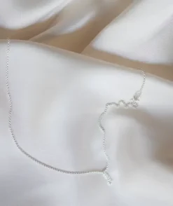 Hot Gauhar - Rolo kaulaketju 76cm, hopea Gauhar Helsinki