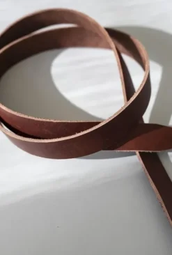 Clearance Gauhar - Solmittava vyö, cognac M/L Vyöt