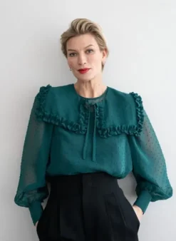 Discount Gauhar - Tyllikaulus, bottle green Irtokaulukset