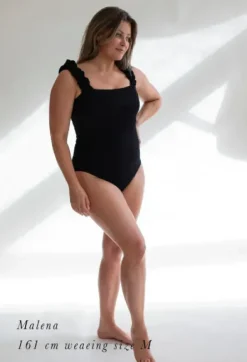 Gauhar - uimapuku, musta Yö-, Alus- Ja Uima-Asut