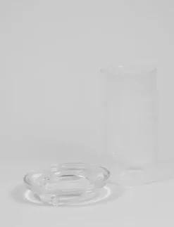 Hot Gilly lasinen kynttilänjalka pöytäkynttilälle Kynttilät Ja Lyhdyt