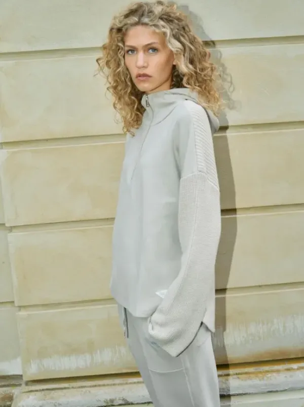 Online Hallie neulehuppari, feather grey Paidat Ja Topit|Uutuudet