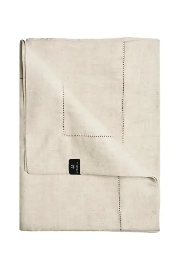 Outlet - Ebba pellavapöytäliina, natural 160x160cm Keittiötekstiilit