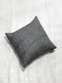 Online - Hannelin pellavatyynynpäällinen, tummanharmaa Sisustustyynyt|Sisustustyynyt