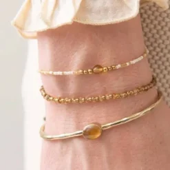 Sale Iris rannekoru Citrine, gold Rannekorut